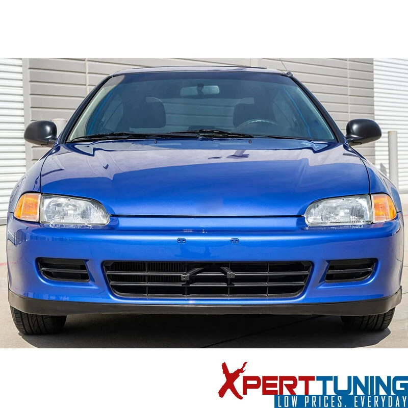 Fits 92-95 Honda Civic Coupe & Hatchback SIR Front Bumper Lip Spoiler Unpainted - Изображение 2 из 4