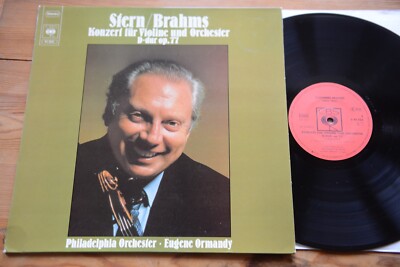 BRAHMS Violinkonzert D-dur op 77 ISSAC STERN Eugene Ormandy LP CBS S61325