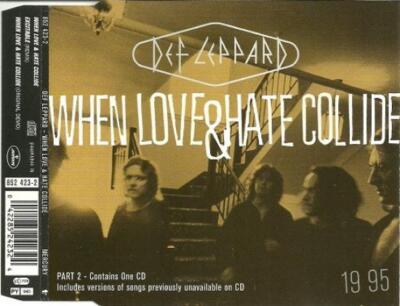 Def Leppard - When Love & Hate Collide MCD #G16620
