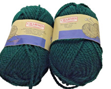 Charmin Yarn 2 Skeins  Forest Green  