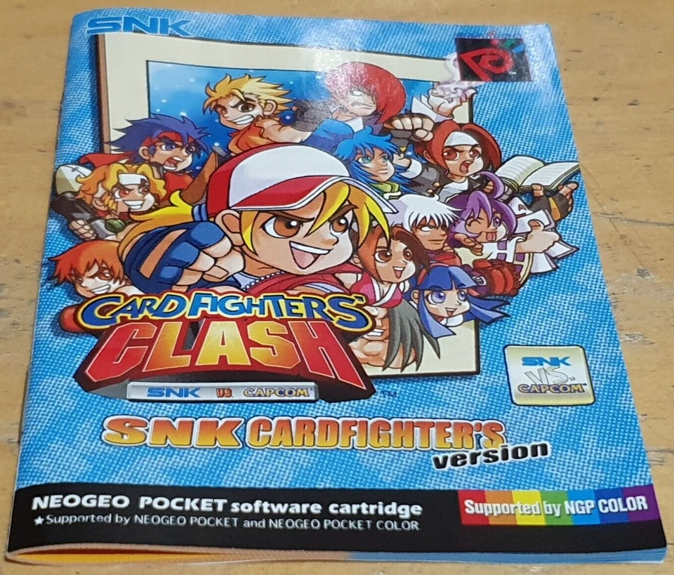 Card Fighters Clash - SNK Version for Neo Geo Pocket Color NGPC Rare & Near Mint - Image 3 of 4