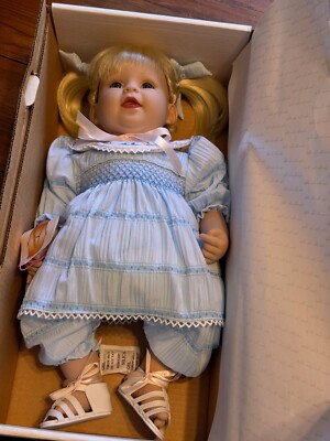 Vintage Adora Original A Fine Doll Crafter Name Your Own Baby with Blonde Hair