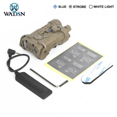 WADSN Tactical NGAL Red/Green/Blue Dot Laser Aiming Flashlight