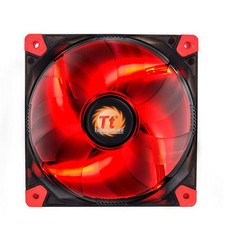 Thermaltake CL-F017-PL12RE-A Luna 12 LED Red 120mm x 120mm x 25mm Fan, 3Pin