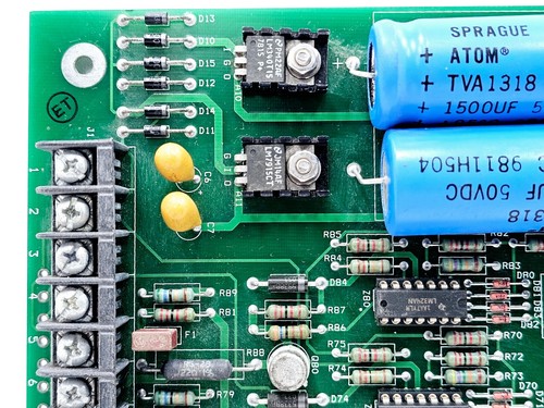 69003 REV 8 OMNIPURE 3 PH PLACA DE PUERTA PCB SEVERN TRENT 69003-12 PLACA DE PC TRIFÁSICA - Imagen 7 de 11