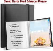 Photo Album 8X10 Hold 68 Photos, 8X10 Photo Album Book, Album for 8 x 10 Picture