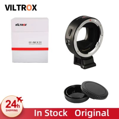 VILTROX EF-NEX IV Auto Focus Lens Adapter Ring for Canon EF lens to Sony E-Mount