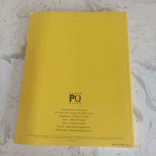 Partition Magic 5.0 von PowerQuest ~ nur Benutzerhandbuch - Bild 6 von 6