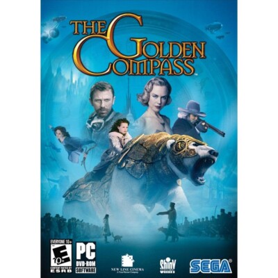 The Golden Compass (PC DVD Rom, 2007, SEGA) Free Shipping!