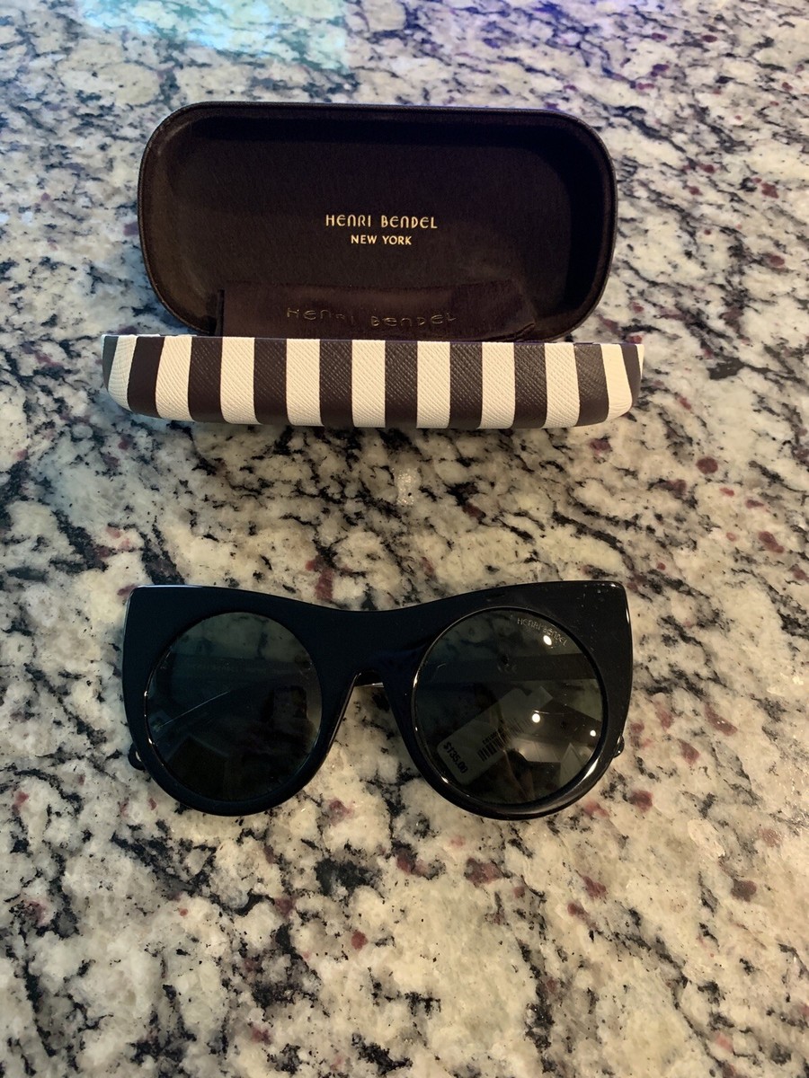 Henri Bendel Black Cat Eye Sunglasses Nwt | eBay display picture 2
