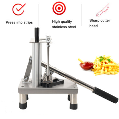 Kartoffelschneider Pommes Frites Kartoffel Schneider Gemüseschneider + 3* Klinge