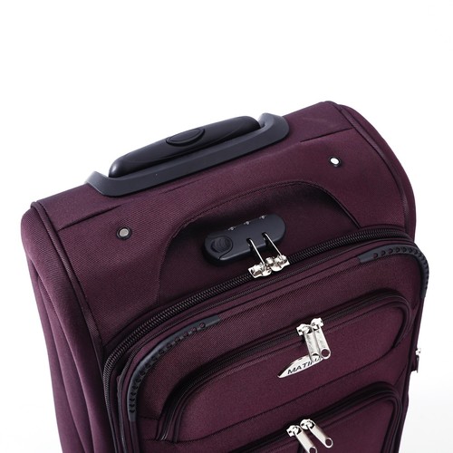 Koffer Stoff Stoffkoffer Trolleys Kofferset Reisekoffer Weichschalen M bis XXL - Bild 13 von 124