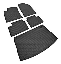 Gummifußmatten und Kofferraumwanne ein Set passend für Hyundai i30 Schrägheck ab