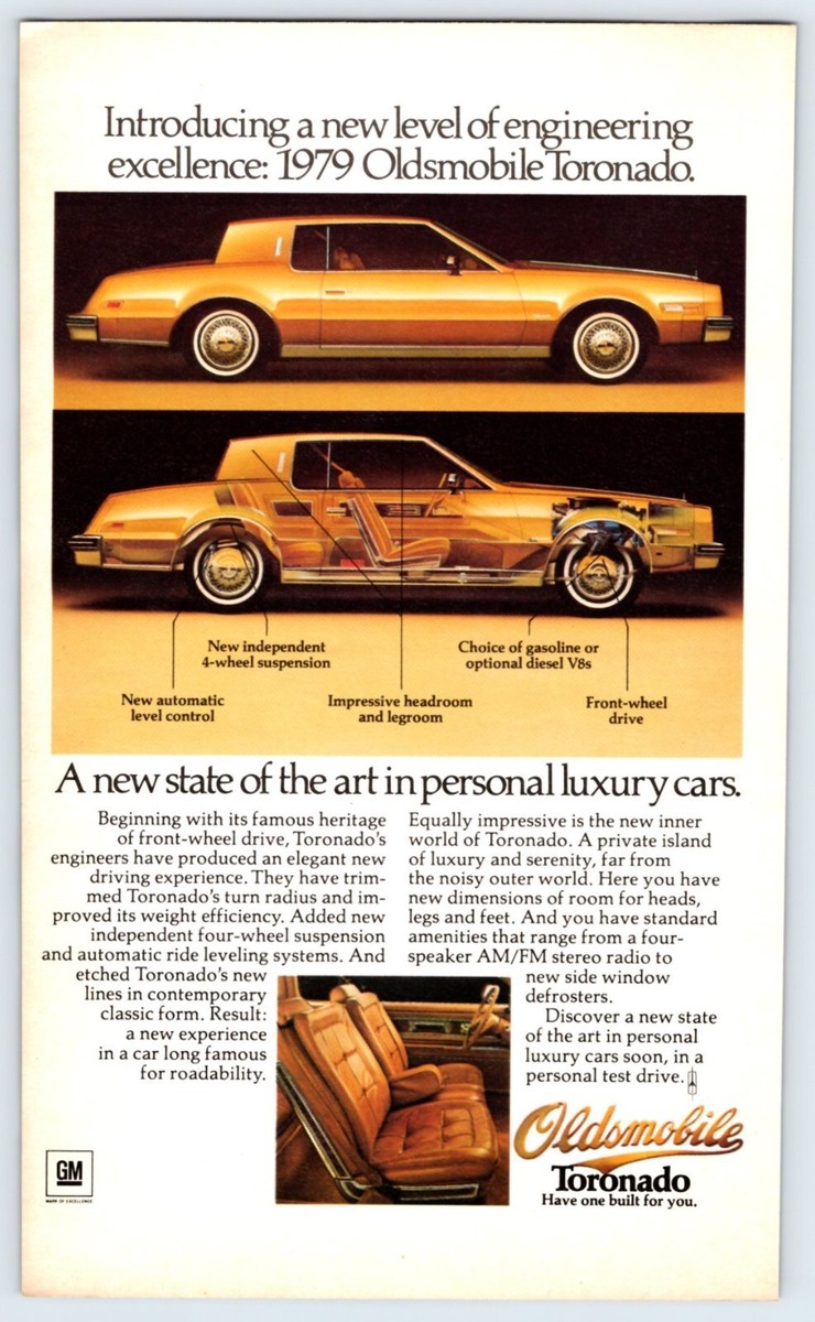 【処分】AUTO PILEN OLDSMOBILE TORONADO　パトカー 1979 OLDSMOBILE TORONADO CAR AUTOMOBILE Vintage 5.5