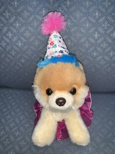 POMERANIAN PUPPY BIRTHDAY PLUSH 5  GUND BOO WORLDS CUTEST DOG 