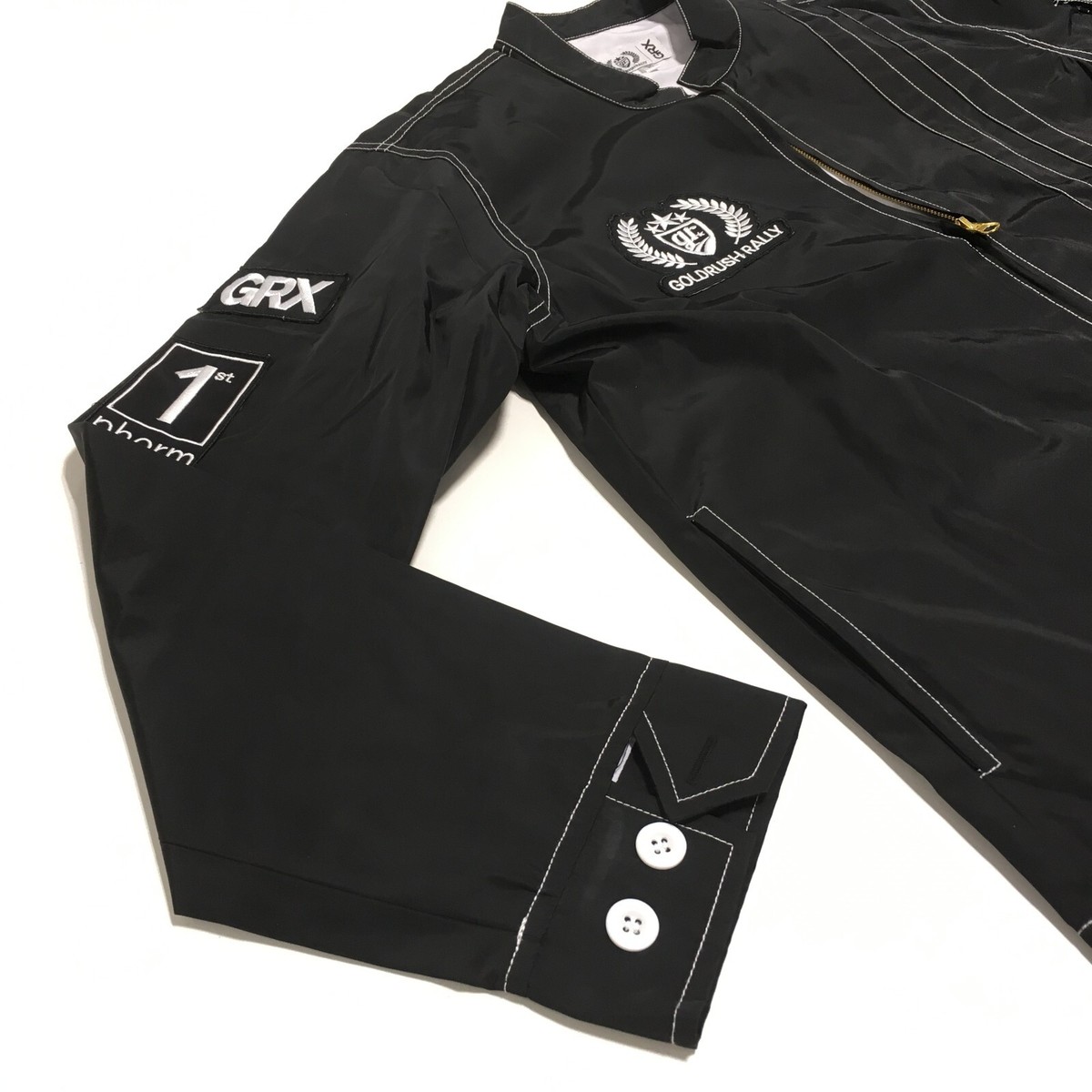 Gold Rush Rally Tour GRX Black Bomber Full Zip Polyester Light