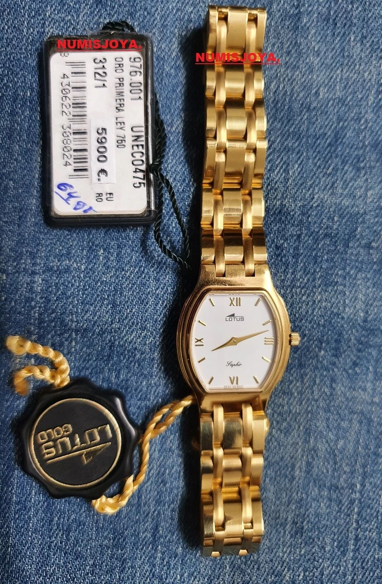 Reloj lotus oro new arrivals