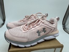 Under Armour Charged Assert 9 Sneakers Women's Micro Pink Running Shoes - 7.5