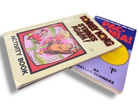 Donkey Kong Strikes Again! Activity Book Nintendo Books Pac-Mania Joke Mario NES