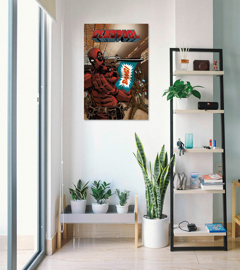 Marvel - Deadpool Bang! Framed poster | Buy at