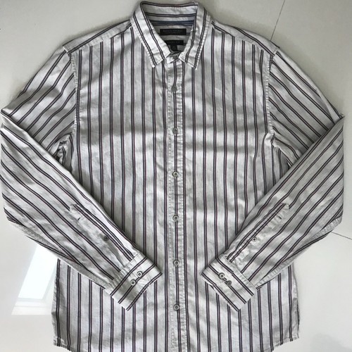 Banana Republic Men's Striped Red 