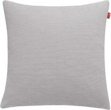 Esprit Deko Kissen Hülle STOCKHOLM NEEDLESTRIPE Polyester grau 38x38cm