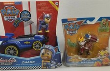 Paw Patrol Ready Race Rescue Vehicle - CHASE  Super Paws MARSHALL - SEALED NEW