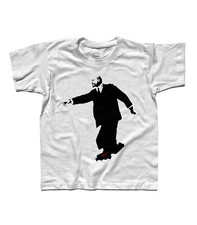 T-Shirt Kind Lenin Sui Schuhe Rollerblade Schlittschuhe Straße Städtisch Art.
