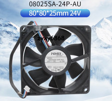 NMB 08025SA-24P-AU 24V 0.15A 80mm 4-wire pwm ultra-quiet cooling fan 4pin zyxy
