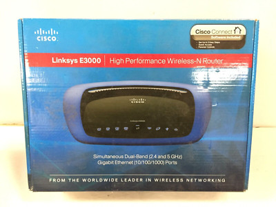 Cisco-Linksys E3000 Wireless-N Router