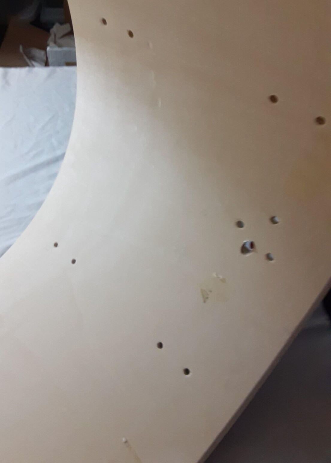 Huntington Drum SHELL Pack of 4: 22" bass, 14" snare, 2 toms, orange sparkle