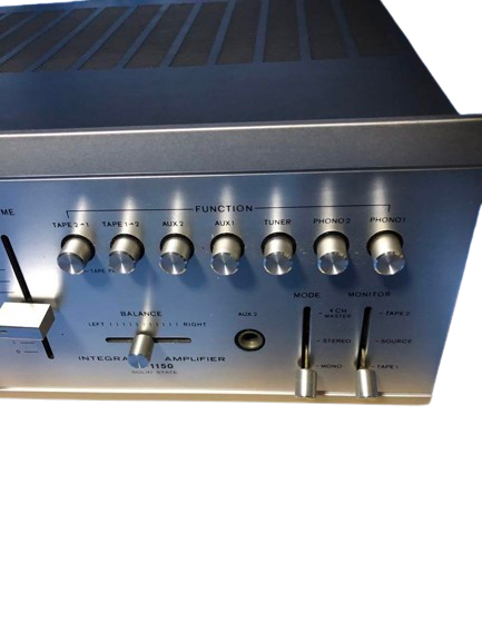 SONY TA-1150 ステレオアンプ シルバー SONY TA-1150 Premain Integrated Amplifier Silver Good | eBay
