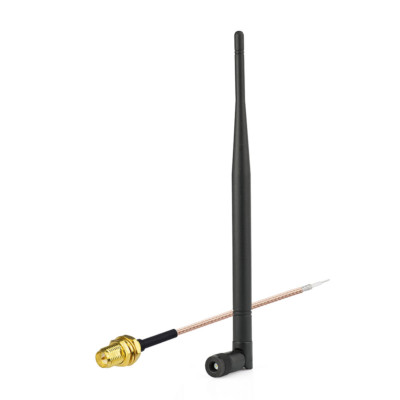 Eightwood 868 MHz Antenne Kipp-und-Schwenkbar NFC RFID Antenne RP-SMA Stecker