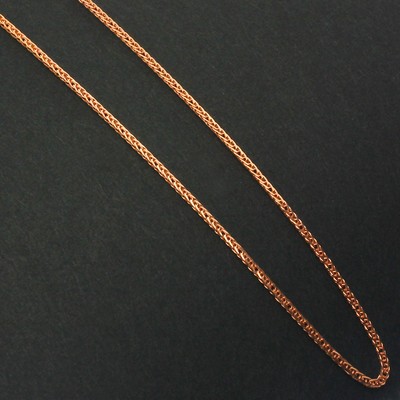 FINE 20 INCH Solid 18K Rose Gold 