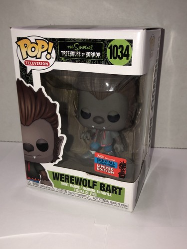 Funko POP Simpsons Werewolf Bart #1034 
