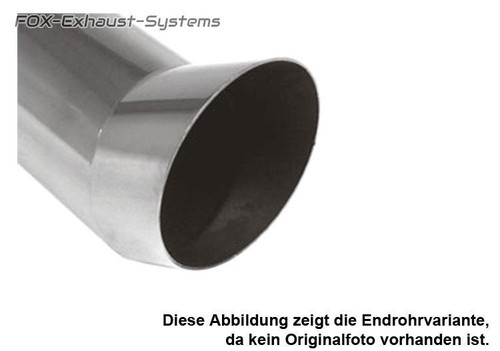 Edelstahl Auspuff Rohr 70mm / Länge = 145cm Mit Muffe