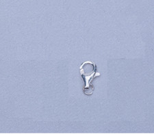 1pc S925 Sterling Silver Lobster Clasp Open Jump Necklace Bracelet Findings 13mm