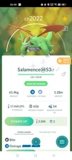 Pokémon Shiny Salamence ( Bagon Evolution ) GO