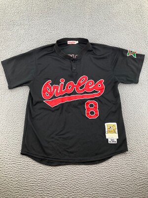 Vintage Cal Ripken Jr Baltimore Orioles Jersey Mens Black 52 Authentic 1993 #8