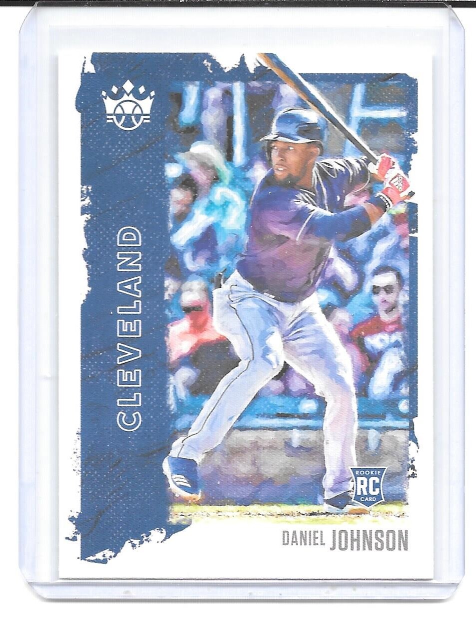 2021 Diamond Kings Baseball #41 Daniel Johnson RC (Indians)