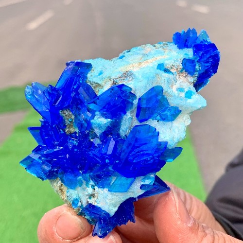 99G Newly discovered Blue Potassium alum Crystal cluster Stunning Crysta - 第 11/23 張圖片
