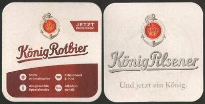 Beer mat 2019 König Rotbier Duisburg * da172