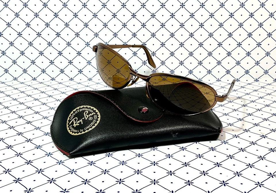 Gafas de sol envolventes vintage para hombre B&L Ray Ban W2645 Sidestreet Mondo Foto 2 de 4