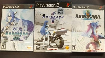 Xenosaga Episode I II III Also Sprach Zarathustra 1 2 3 PS2 Set Selten Import