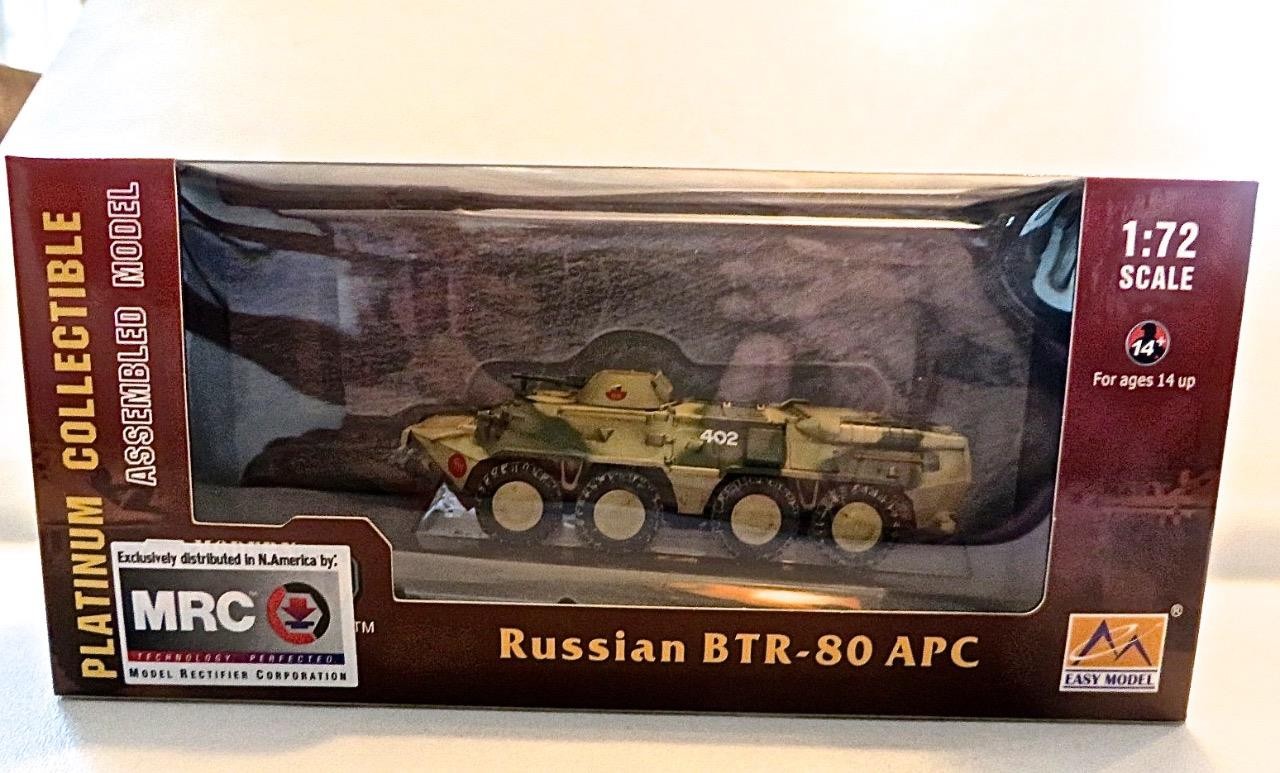 EASY MODELS BTR 80 APC  Russian Military Ukraine War 1/72 Scale Brand New