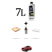 Hoffcar Wartungsset 3 Filter Und 7L ÖL FüR Mercedes GLE Coupe (C292) GLE 450 A