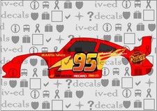 Porsche 146 1/64 WHITE TONER Waterslide Decal for Hot