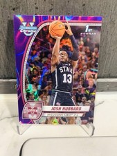 Josh Hubbard 1st Bowman Purple Lava Bowman Chrome U 2025 Mississippi State