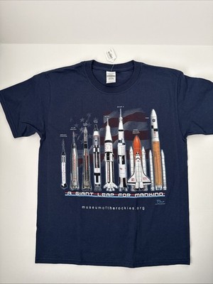 New Rockets Space Shuttle Artemis Unisex High Quality Space Moon Graphic Tee T93