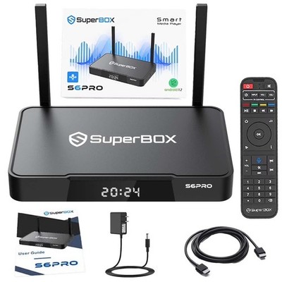  SuperBox S6Pro with all channel no S7Pro Same Day Shipping CA VS vSeeBox v5pro